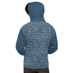 Islamic Line Art (Blue) Hoodie